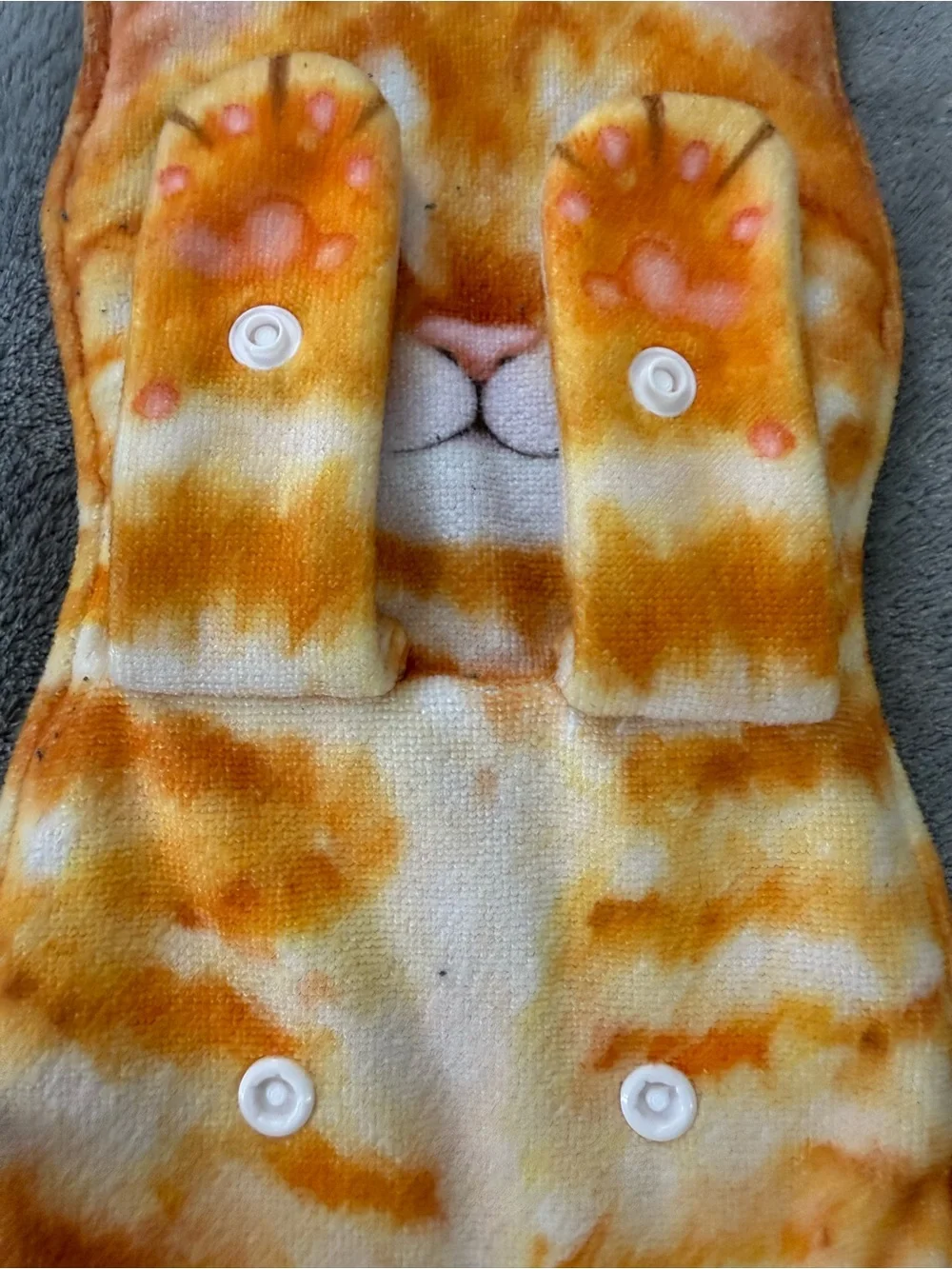 2 - Fun & Cute Cat Decor Hanging Hand Towels, Washcloths